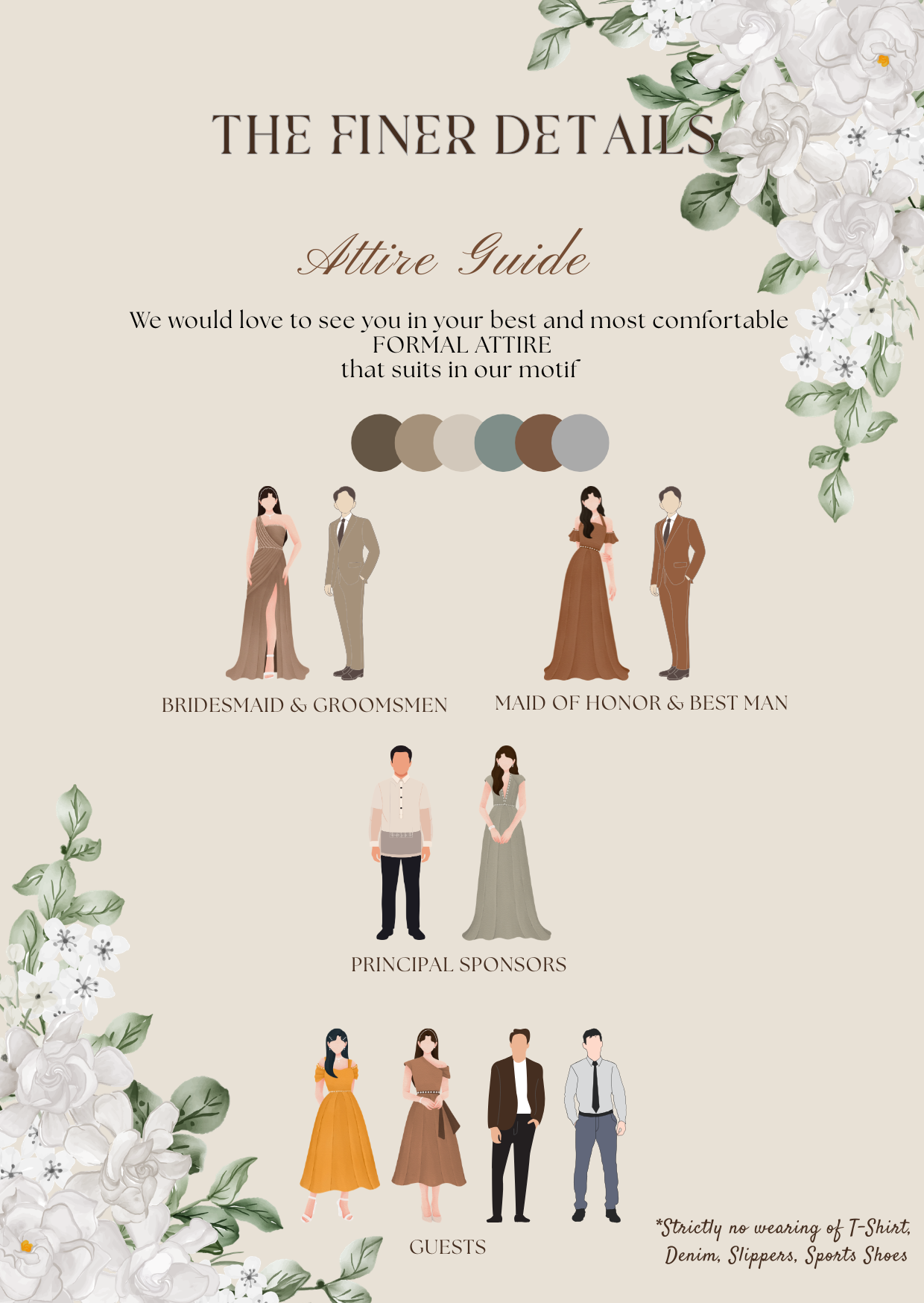 Attire Guide — The Finer Details